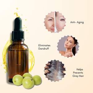 Huile Végétale de Graines d'Amla 100% Pure, Biologique, Pressée à Froid, Certifiée BPF, des Meilleurs Fabricants, pour la Calvitie - Product Image 5