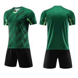 ทีมที่กําหนดเองโพลีเอสเตอร์ 100% สวมใส่พร้อมโลโก้ผู้จัดจําหน่ายชุดฟุตบอลในปากีสถานมาใหม่ชุดฟุตบอลที่ขายดีที่สุด - Product Image 1