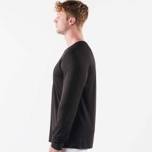 T-shirts de gymnastique DryFit à manches longues avec impression personnalisée en gros-T-shirts de course en polyester imprimés pour hommes - Product Image 3