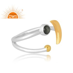 Anillo de piedras preciosas de obsidiana con brillo de oro Natural de Plata de Ley 925 más vendido, joyería personalizada para mujer, regalo para ella - Product Image 4