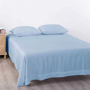 ผ้าปูที่นอนแบบแบน 1800 เส้นด้าย คุณภาพระดับโรงแรม ผลิตจากวัสดุออร์แกนิค เป็นมิตรต่อสิ่งแวดล้อม ขายดี มีขนาด Twin/Full/Queen/King สำหรับผู้ใหญ่ใช้ในบ้าน - Product Image 2