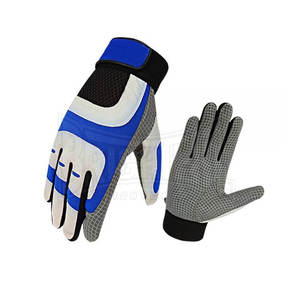 Guantes de bateo de béisbol de cuero suave con logotipo personalizado Guantes de bateo profesionales Guantes de béisbol profesionales personalizados - Product Image 1