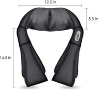 Ceinture de massage électrique ONEYAYA rechargeable à impulsions infrarouges 3D, pétrissage complet du corps, tissu maillé de haute qualité pour soulager les douleurs musculaires