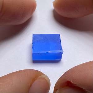Spinelle synthétique bleu cobalt 5A, pierre précieuse créée en laboratoire, 8 mm, formes et coupes multiples - Product Image 4