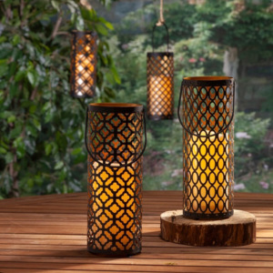 Candelabros votivos de Metal elegantes personalizados y adornos de tarros de vidrio diseños personalizados para el hogar decoraciones de Pascua USO DE Navidad - Product Image 5