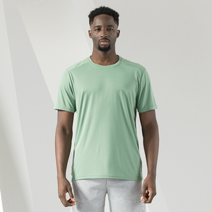 Camiseta en blanco barata de poliéster de secado rápido, Camiseta deportiva de impresión personalizado con logotipo, camiseta de Fitness para hombres, envío DDP - Product Image 5