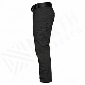 <b>Men's</b> Casual Straight Wide Leg Jogger <b>Pants</b> High Waist <b>Work</b> Cargo Trousers Durable Fabric Premium Quality Comfortable Fit New - Product Image 3