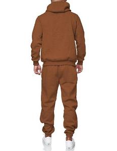 Conjunto Deportivo de 2 Piezas para Hombre, Pantalones Deportivos y Sudadera con Capucha, Chándal para Invierno, Precio al por Mayor, Sudadera con Cierre, Corte Regular - Product Image 2