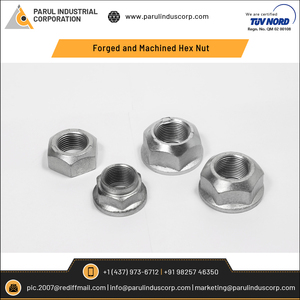 Écrou hexagonal usiné forgé en acier doux 100% le mieux répertorié, enduit de zinc poli-Fournisseur de confiance de la meilleure catégorie d'écrous - Product Image 4