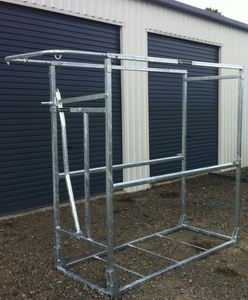 Broyeur portatif de compression de bétail de coupe résistante d'écrasement de bétail de la CE avec l'échelle de chute de bétail - Product Image 4