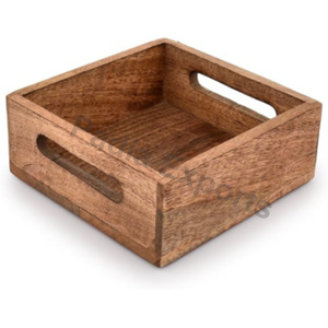 ที่ใส่กระดาษทิชชูทำจากไม้ - Product Image 1