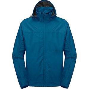 Nouvelle veste coupe-vent pour hommes à coque souple imperméable légère à capuche pêche randonnée veste en Nylon respirant - Product Image 1