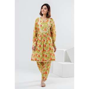 Ensemble de 2 pièces non cousues en tissu imprimé pour femmes, modèle TLP-52003 - Product Image 2