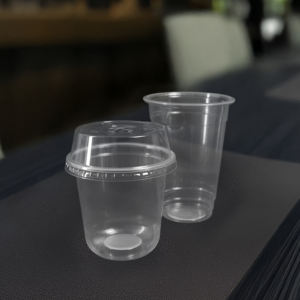 ถ้วยพลาสติกแบบใช้แล้วทิ้งผนังชั้นเดียว95มม. ดีไซน์ PP จุได้16/20/24ออนซ์สำหรับเครื่องดื่มเย็นๆขนมหวานและเครื่องดื่ม - Product Image 6