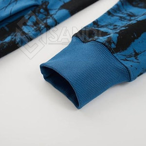 เสื้อฮู้ดดี้ผู้ชายลายไทได กันลม สำหรับฤดูหนาว ผ้าฝ้าย 100% แห้งเร็ว ระบายอากาศได้ดี คุณภาพสูง ผลิตจากโรงงาน - Product Image 6