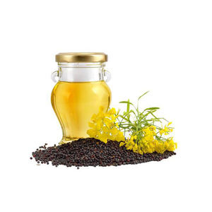 Venta al por mayor de aceite de canola orgánico sin OGM, aceite de cocina vegetal prensado en frío, alimentos saludables económicos - Product Image 2