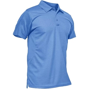 Nouveau 2025 Prix usine de haute qualité best-seller 100% polo en coton biologique vente en gros de polos de golf à manches courtes pour hommes - Product Image 1