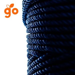 เชือกโพรพิลีนถัก4เส้นสีดำพร้อมม้วนป้องกันรังสียูวี100เมตรมีความแข็งแรงสูง - Product Image 3