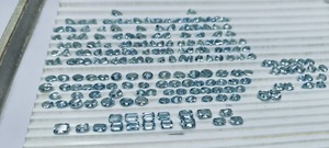 Piedras Preciosas Sueltas de Aguamarina Natural de Primera Calidad, Forma Mixta, Color Azul Cielo, Iridiscentes, para Joyería, Certificadas por Terceros - Product Image 4