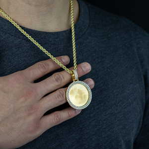 Pendentif Hip Hop en argent 925 personnalisé design de mode de rue glacé diamant Moissanite personnalisé chrétien croix baguette alliage fin - Product Image 1