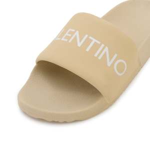 For Valentino Logo Lettering Nude <b>Slides</b> for Slippers - Product Image 5