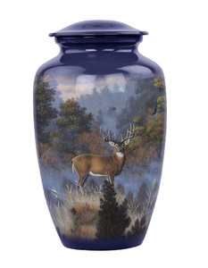 Dernières nouvelles urnes de crémation en métal de conception fournitures funéraires en laiton fini coloré exportateur en gros urnes de cendres humaines mémorial - Product Image 4