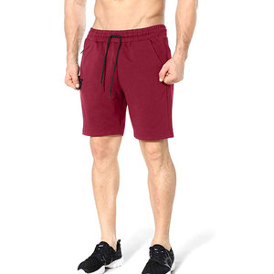 Pantalones cortos para hombre hechos a medida al por mayor, cintura elástica, secado rápido, nuevo diseño, patrón sólido, estilo informal - Product Image 3