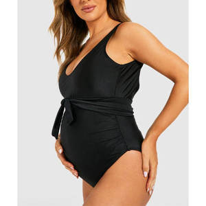 Nuevo Conjunto de Bikini de Dos Piezas con Cuello Redondo para Mujer, Talla Grande, Ecológico y Transpirable, 2026 - Product Image 3