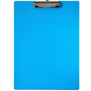 Light Blue Laminated Cardboard <b>Clipboard</b> 22.9 X 31.9 cm DIN A4 MAUL - Product Image 2