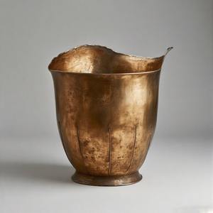 Cubo de basura de red de Metal hecho a mano de estilo Alu BrightBin, caja de cesta de almacenamiento de residuos interior de alta calidad, estructura de pie en venta al por mayor - Product Image 6