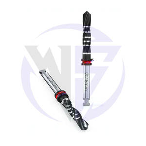 8 Piezas de Fresas Dentales de Titanio Negro para Irrigación Externa, Fresas Manuales de Larga Duración, Instrumento Quirúrgico - Product Image 5