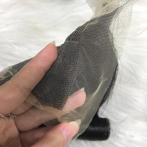 Venta al por mayor 100% Extensiones de Cabello Virgen de Alta Calidad Bouncy Curl Cierre Gran Stock Color Claro Vietnamita Cabello Crudo - Product Image 2