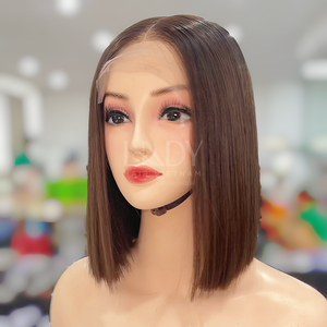 Precio al por mayor Color marrón Bob cabello humano vietnamita - Product Image 2