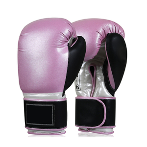 Guantes de Boxeo de Piel Sintética PU Personalizados, con Cierre de Gancho y Bucle para Soporte de Muñeca, Diseño con Logotipo Personalizado, Más Vendidos - Product Image 1