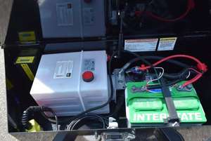 Remorque à benne basculante personnalisée vérin hydraulique télescopique mise sous tension en 3 étapes par gravité - Product Image 4