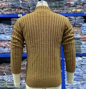 Service OEM, logo personnalisé, pull à col roulé pour homme, 100% coton, couleur unie, décontracté, chaud, polaire à capuche, vente d'hiver - Product Image 4