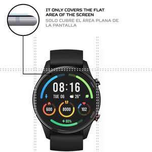 ANTISHOCK <b>Screen</b> <b>Protector</b> for Xiaomi Mi Watch Color Sports Premium Protective Film for Your Durable Smartwatch - Product Image 3