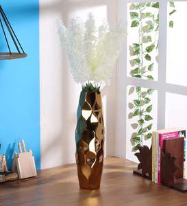 Macetero de Metal Redondo de Estilo Americano, Duradero, con Color y Tamaño Personalizables para Hogar y Hoteles - Product Image 2