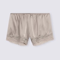 Short d'été pour femme en tissu éponge de coton, respirant, coupe-vent, anti-plis, séchage rapide, taille haute, avec cordon de serrage et poches, délavage foncé