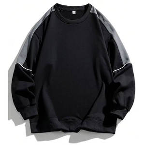 Custom Logo French Terry Thick Heavyweight <b>Oversized</b> <b>Hoodie</b> <b>Men</b> Sweatshirt Drop Shoulder Print Pattern Winter - Product Image 1