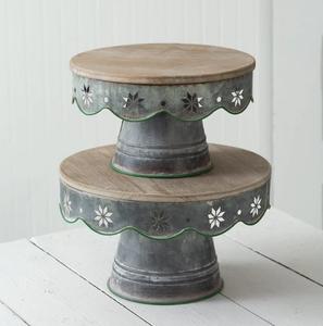 La mejor calidad de madera superior y soporte de pastel de Metal fiesta hogar restaurante decoración de pastel de boda soporte a bajo precio - Product Image 5