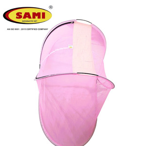 M/S SAMI ENTERPRISES Strong <b>Single</b> Person Folding Self-Supporting Heavyweight Polyester Mosquito Net (<b>Single</b> <b>Bed</b> Size <b>Base</b>) - Product Image 4