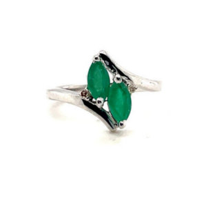 Bijoux de mariage pour femmes en argent sterling. Bague 925 avec diamants rubis roses et cristal de guérison pour cadeau de fête - Product Image 2