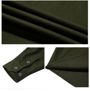 Chemises de travail unisexes à boutons personnalisés, résistant à l'usure, Protection du travail, été - Product Image 6