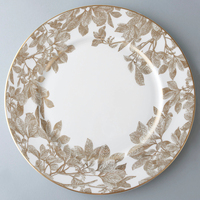 Assiettes rondes pour la cuisine, affichant des assiettes décoratives pour la maison, plats de service et assiettes de réglage à bon prix