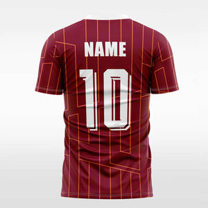 Camiseta Deportiva de Fútbol para Hombre, Personalizada al por Mayor, 100% Poliéster, de Secado Rápido, Estilo Clásico Retro, Uniforme Deportivo de Primera Calidad - Product Image 3