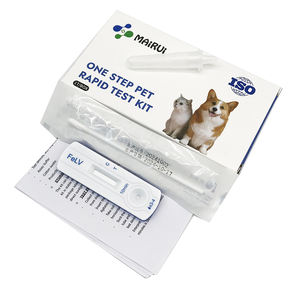 Kit Veterinário para Felinos Teste Rápido FIV <span class=keywords><strong>FelV</strong></span> Marca MR Operação Fácil para Hospital Veterinário - Product Image 1