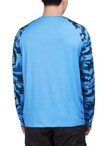 Rashguard เสื้อออกกำลังกายแขนยาวสำหรับผู้ชายเสื้อออกกำลังกายรัดรูปแห้งเร็ว - Product Image 4
