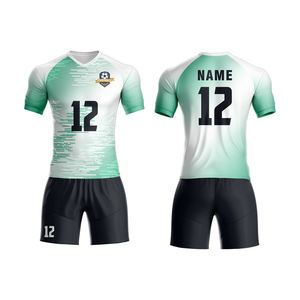 Maillot de football d'équipe personnalisé Nom personnalisé Numéro Impression numérique respirante - Product Image 1