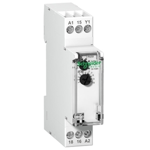 Relè Temporizzato SCHNEIDER ELECTRIC A9E16066 IRTB 1C/O, Spegne il Carico all'Apertura, 24-240 VAC/24VDC - Product Image 1